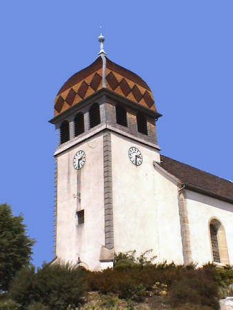 Le temple d'Etupes, photo O. Pernot