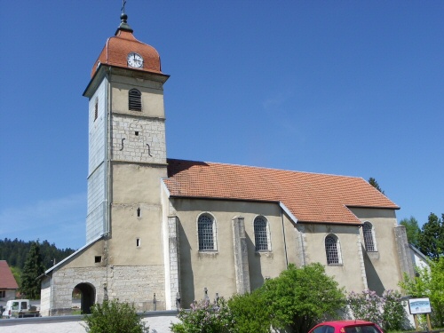 L'église d'Evillers, photo D. Bion