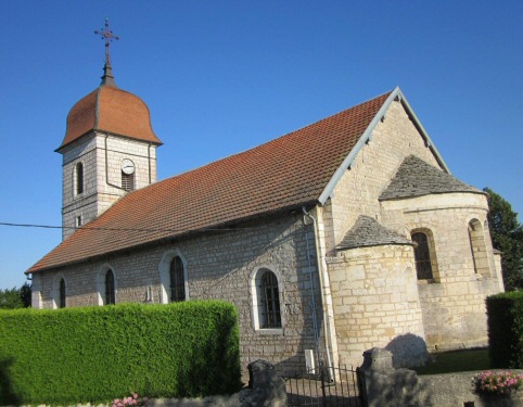 L'église d'Eysson, photo J. Masset 2011