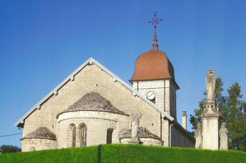 L'église d'Eysson, photo J. Masset 2011