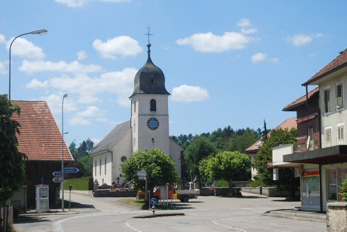 Eglise de Fahy (Suisse) photo M. Taland