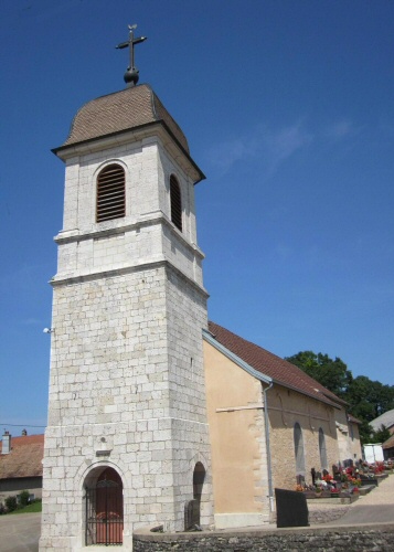L'église de Fallerans, photo J. Masset