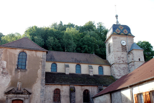 L'église de Faucogney et la Mer, photo M. Morlin