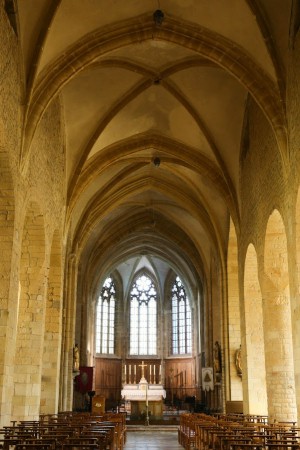 La nef l'église de Faverney, photo C. Quillon
