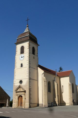 Eglise de Fleurey-lès-Faverney, photo Y. Bessero