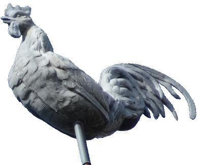 Coq du clocher de l'église de Foncine-le-Haut, photo O. Pernot