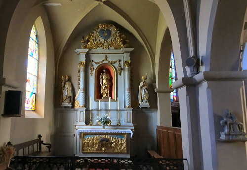Chapelle latérale de l'église de Foncine-le-Haut, photo O. Pernot