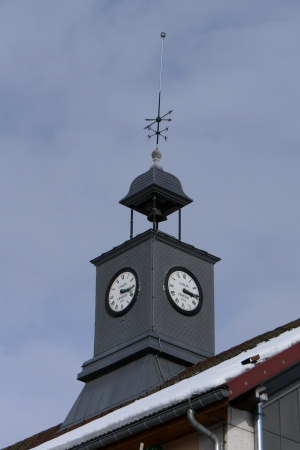 Clocheton du pôle santé de Foncine-le-Haut, photo Y. Bessero