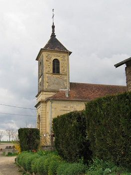 L'église de Fouchécourt, photo M.T. Garret