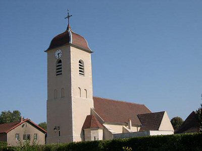 L'église de Foucherans, photo B. Mougey