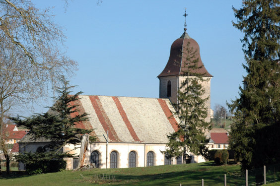 L'église de Frasne-le-Château, photo M. Morlin