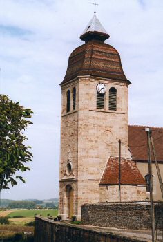 L'église de Frasne-les-Meulières, photo M. Morlin