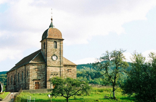 L'église de Fresse, photo J. Menneret