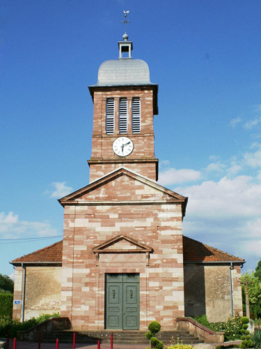 L'église de Froideconche, photo J. Masset