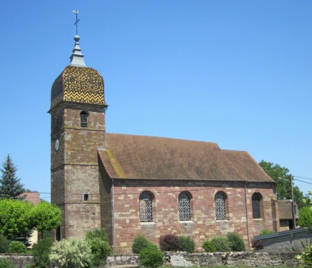 L'église de Frotey-les-Lure, photo J. Masset