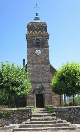 L'église de Frotey-les-Lure, photo J. Masset