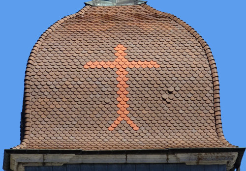 Le clocher de Gellin, photo O. Pernot