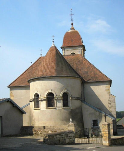 L'église de Gendrey, photo J. Masset