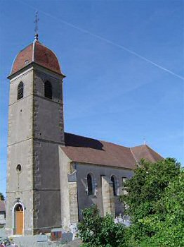 L'église de Gendrey, photo M. Morlin