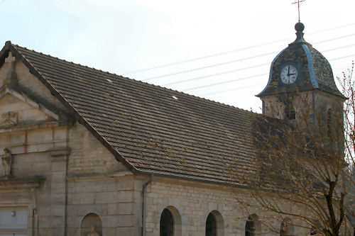 Eglise de Gézier-et-Fontenelay, photo D. Bion