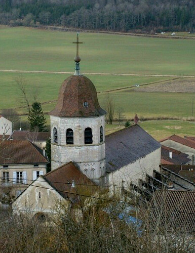 L'église de Gigny-sur-Suran, photo J. Masset