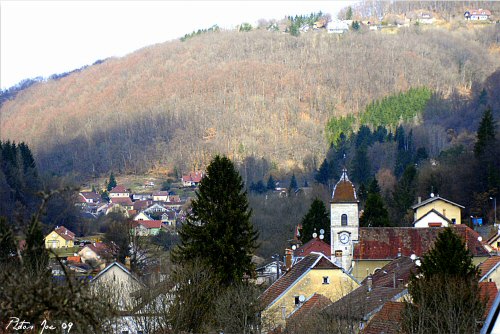 Le village de Glay, photo J. Paur