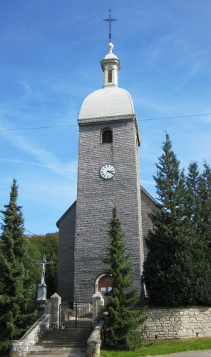 L'église de Gonsans, photo J. Masset