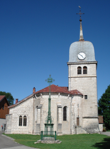 L'église de l'Abbaye en Grandvaux, photo O. Pernot