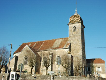L'église de Grandvelle-et-Le-Perrenot, photo M. Morlin