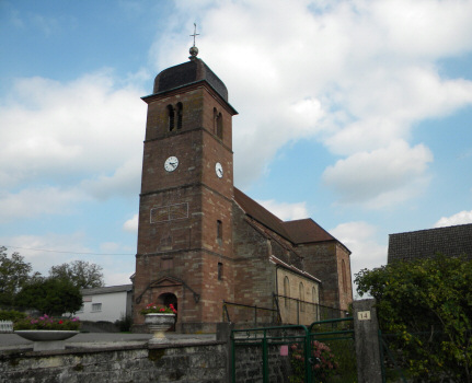 L'église de Granges-la-Ville, photo D. Bion