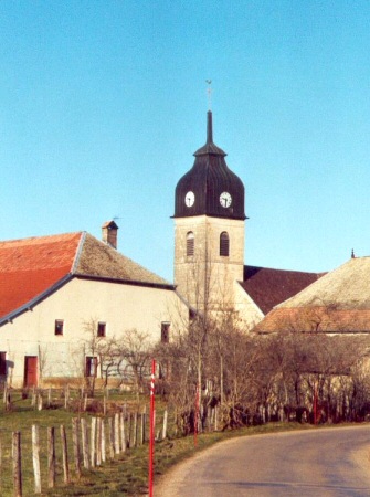 L'église de Guyans-Durnes, photo C. Briot