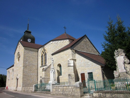 L'église de Guyans-Durnes, photo J. Masset