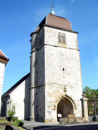 L'église d'Huanne-Montmartin, photo D. Bion