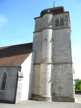 L'église d'Huanne-Montmartin, photo D. Bion