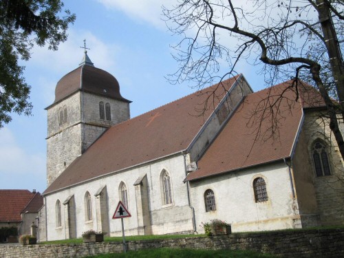 L'église d'Huanne-Montmartin, photo J. Masset