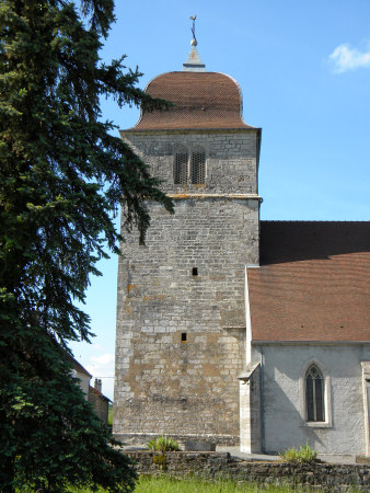 L'église d'Huanne-Montmartin, photo D. Bion