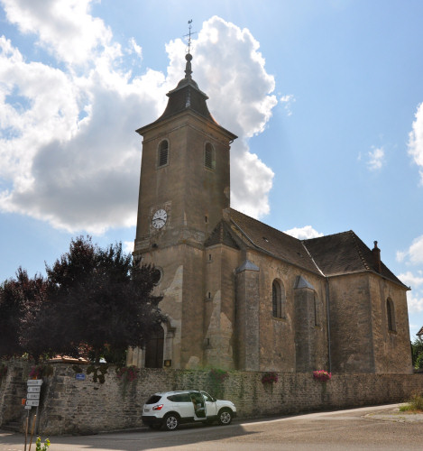 L'église d'Hugier, photo M. Morlin