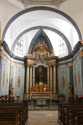 Le choeur de l'église d'Igny, photo C. Quillon
