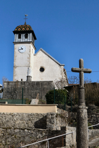 Eglise de Jeurre, photo, Y. Bessero