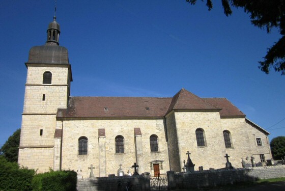 L'église de La Barèche, photo J. Masset