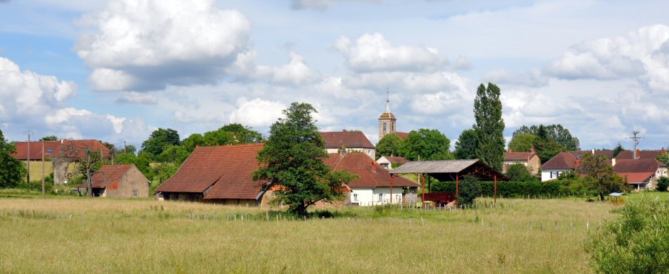 Le village de La Chassagne, photo M. Morlin