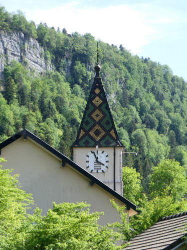 L'église de La Frasnée, photo Y. Bessero