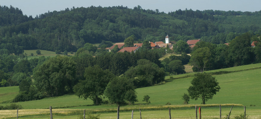 Le site de La Grange (Doubs), photo J. Masset