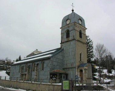 L'église de La Pesse, photo B. Mougey