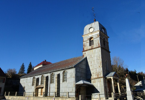 L'église de La Pesse, photo O. Pernot