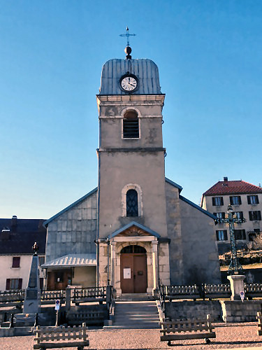 L'église de La Pesse, photo O. Pernot