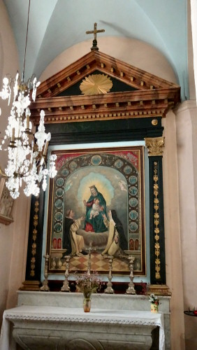 Tableau de l'église de La Pesse, photo O. Pernot