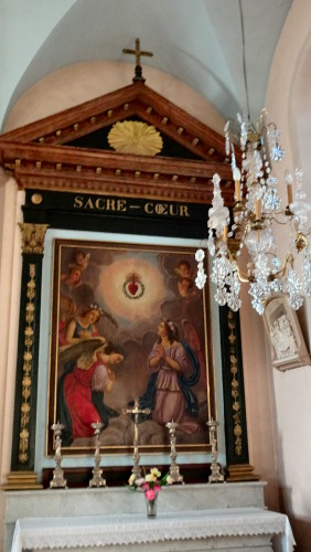 Tableau de l'église de La Pesse, photo O. Pernot