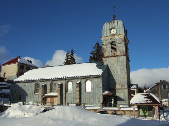 Eglise de La Pesse, photo M. Taland