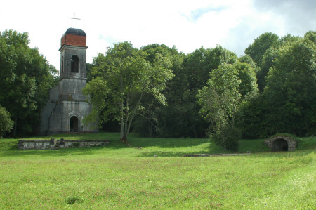 L'église de La Villedieu en 2008, photo L. Petitjean